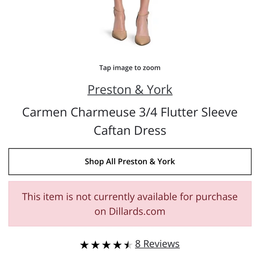 Preston & York Rose Dress - Picture 4 of 4